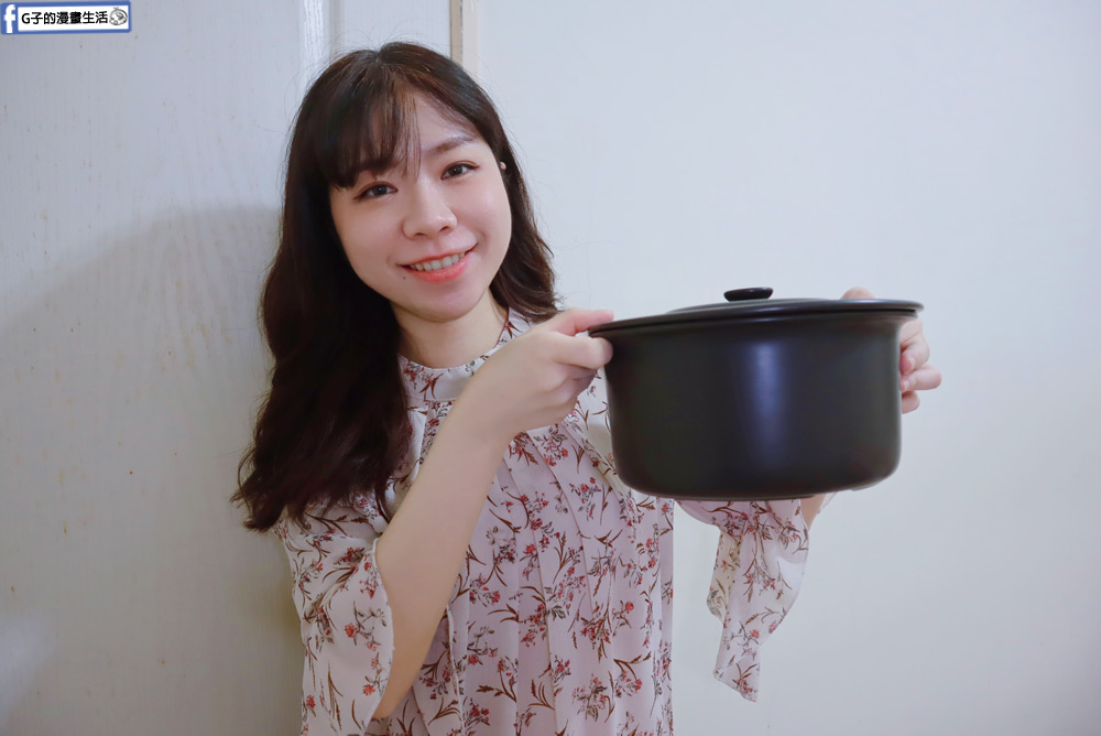 【陸寶陶瓷】健康內鍋開箱-一鍋多用,可當大同電鍋內鍋,臘腸飯食譜 @G子的漫畫生活