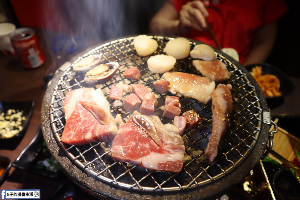永和燒烤吃到飽推薦-和王日式炭火燒肉,日本和牛龍蝦吃到飽 @G子的漫畫生活