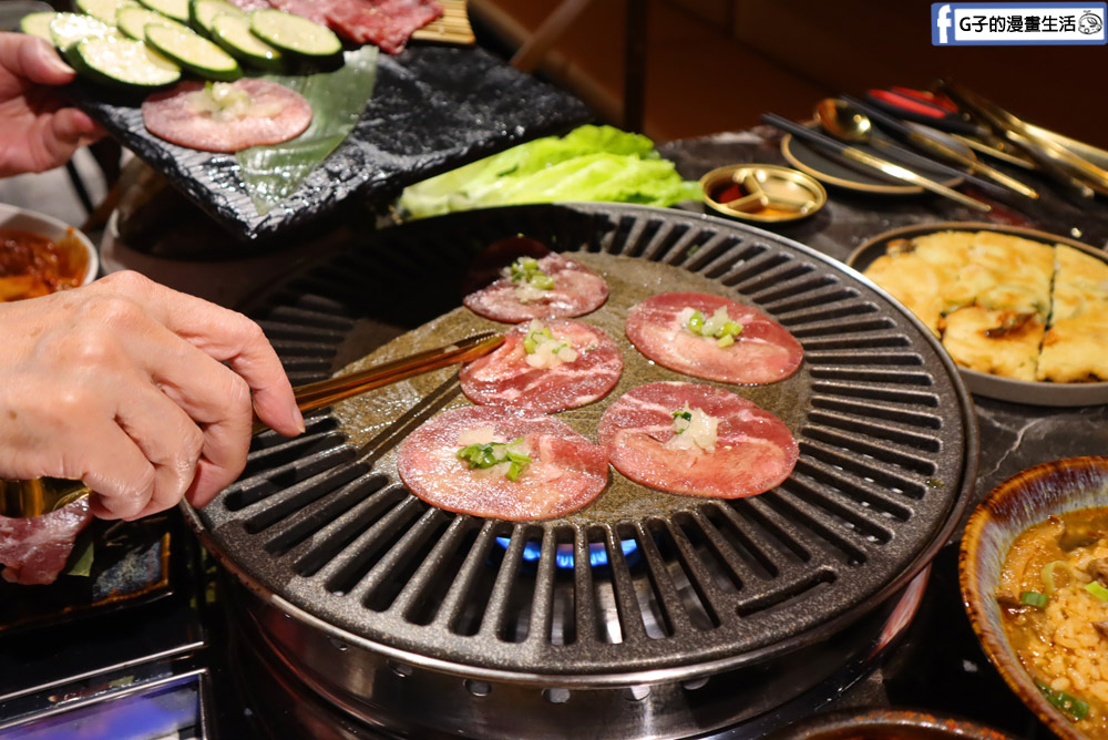 【中山站美食】覓meat燒⾁餐酒館,韓式燒烤和韓式料理道地又美味 @G子的漫畫生活