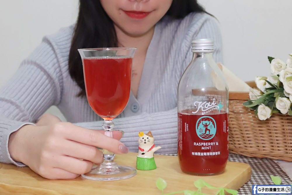【KAI 有機康普茶】韓國都愛喝的康普茶來 GC WELL幾好 買,自然發酵氣泡飲料 @G子的漫畫生活