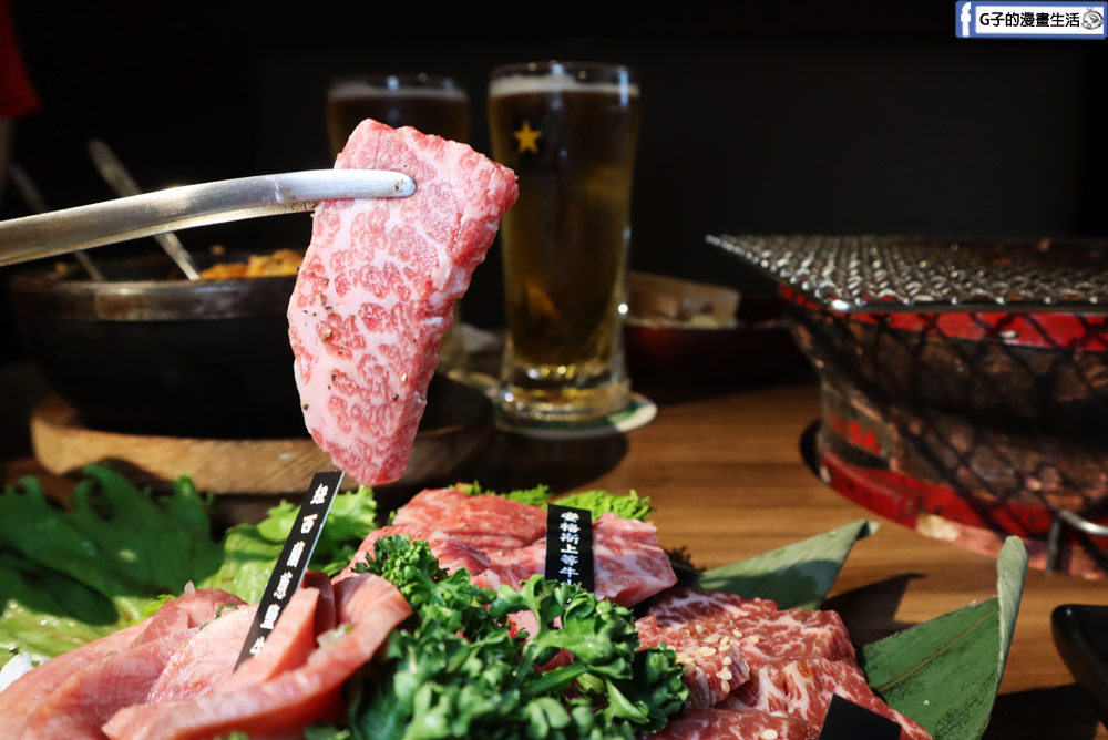 不秋草日式炭火燒肉-google評價4.9的天母燒肉推薦,還有無牛套餐 @G子的漫畫生活
