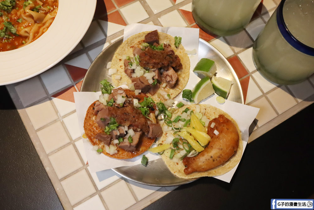 Chale Tacos 墨西哥餐廳-東區墨西哥料理有台北最好吃的taco塔可餅 @G子的漫畫生活