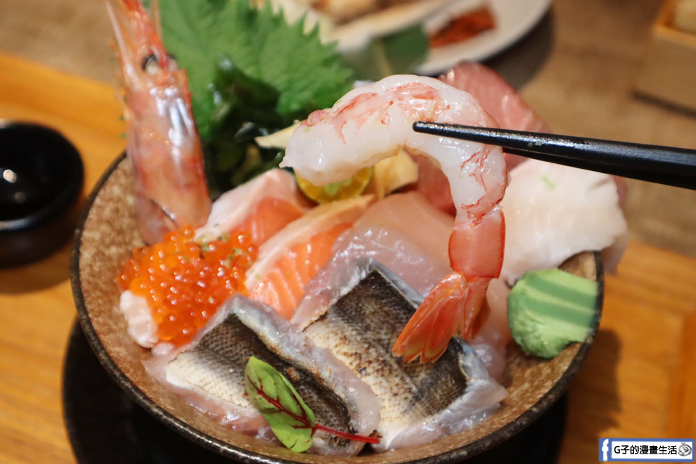 信義區日本料理-溫暖 Atatakai,7種生魚片丼飯超浮誇,平價日本料理推薦 @G子的漫畫生活