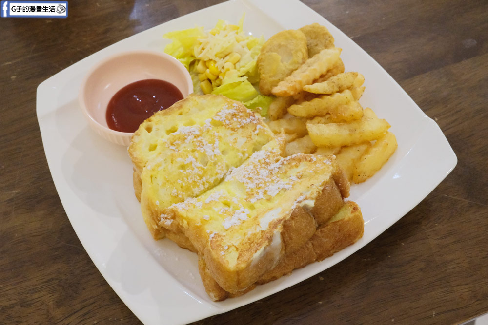 三重貓咪咖啡廳-O CAT CAF&Eacute; ,餐點好吃,超多貓咪還有店狗,菜寮站 @G子的漫畫生活