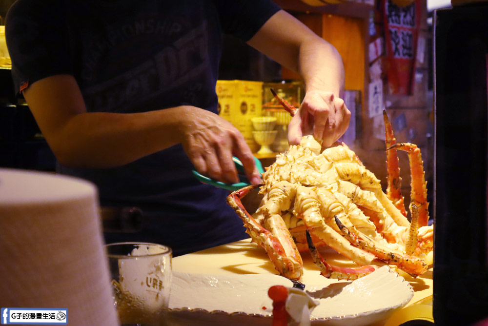 微風建一食堂-台北日式無菜單料理,秋季活跳跳的麵包蟹來啦~ @G子的漫畫生活