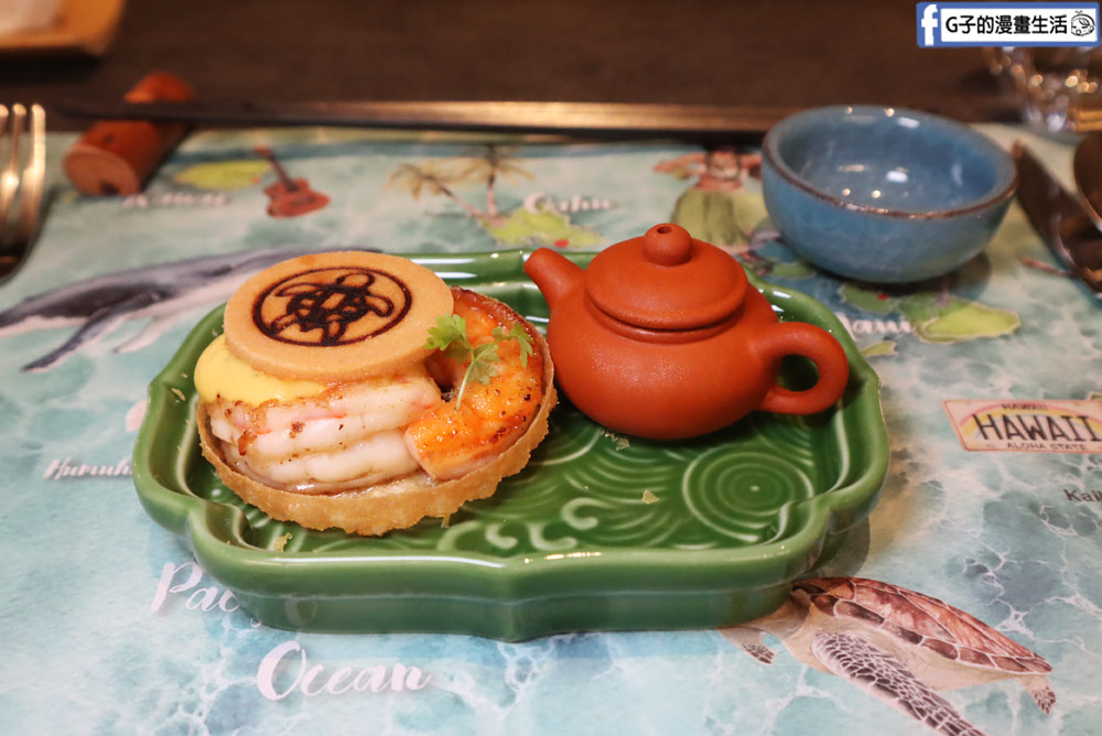 新店裕隆城美食-kamekona夏威夷鐵板燒,生日必來的超high花式鐵板燒 @G子的漫畫生活
