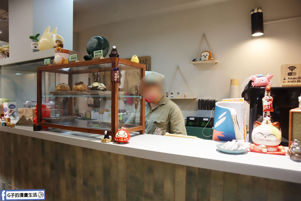 板橋美食-福氣珊子 日式飯糰早餐店,手作的溫暖小店,近板橋車站 @G子的漫畫生活