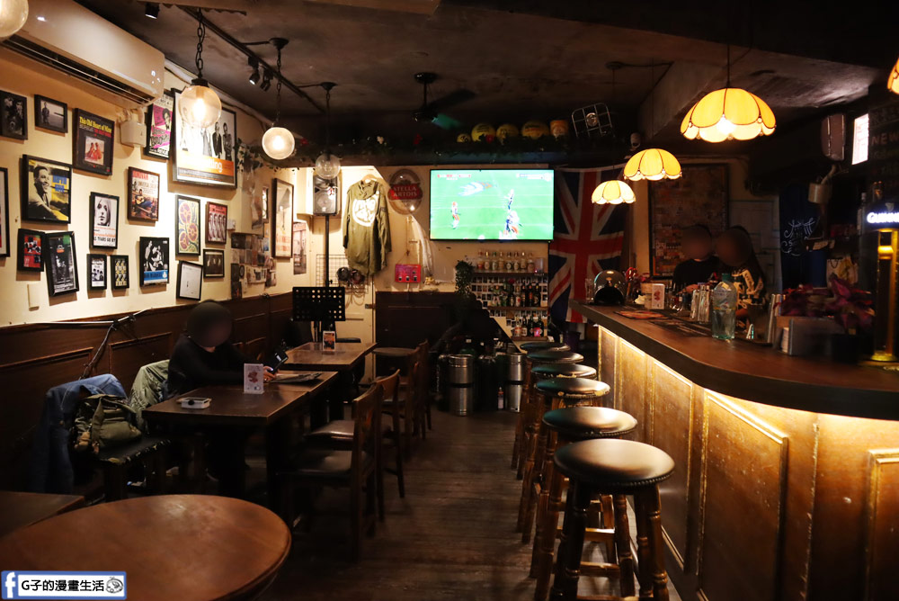 永和酒吧-the 41 bistro英式餐館永和店,不到$500調酒喝到飽暢飲+10週年慶 @G子的漫畫生活