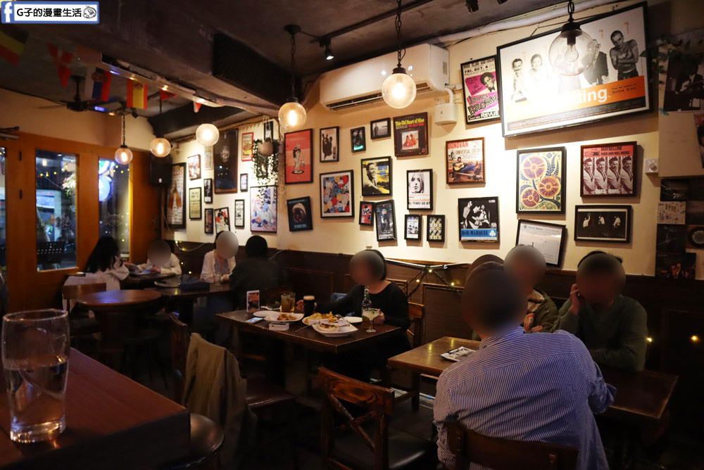 永和酒吧-the 41 bistro英式餐館永和店,不到$500調酒喝到飽暢飲+10週年慶 @G子的漫畫生活