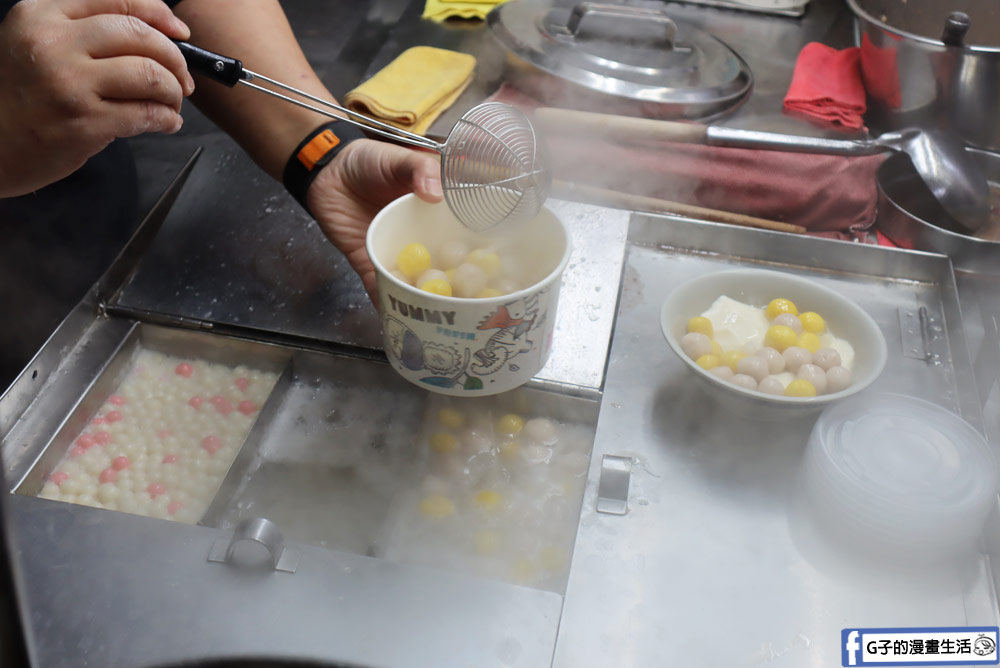 華泰豆花粉圓-中和四號公園排隊豆花/紅豆湯圓/燒仙草,中永和熱甜湯推薦/永和豆花推薦 @G子的漫畫生活