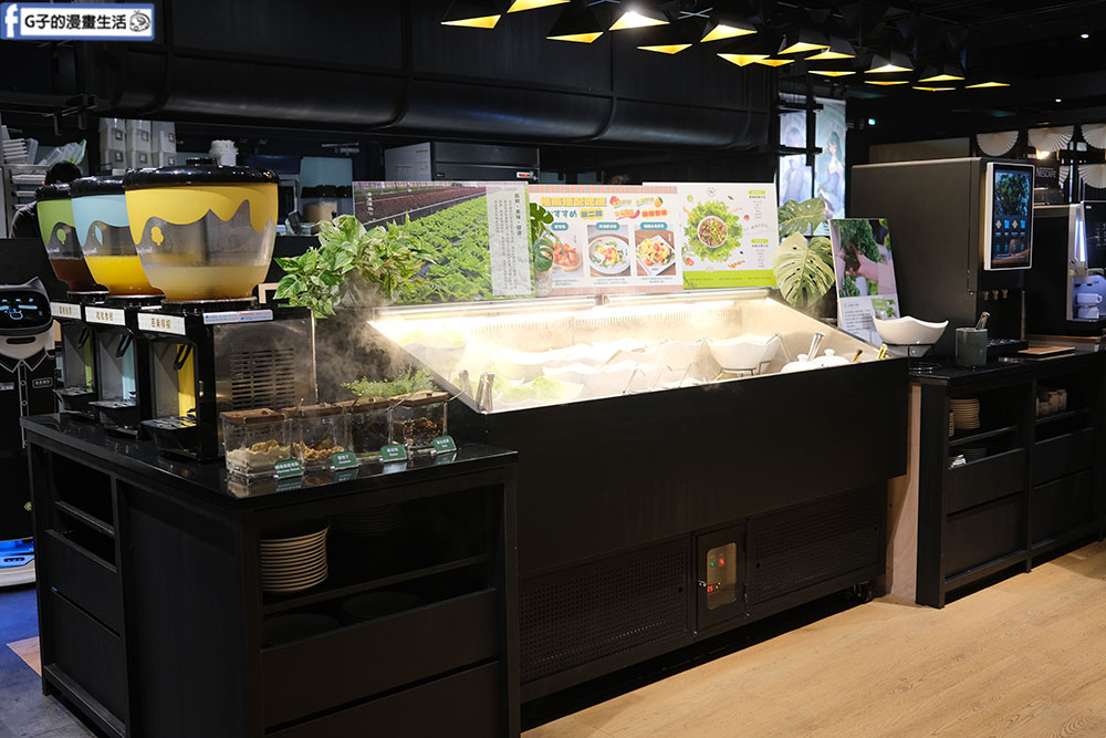 台中燒肉-森森燒肉 台中站前秀泰店,半自助吧吃到飽,甜點比燒肉更出色 @G子的漫畫生活