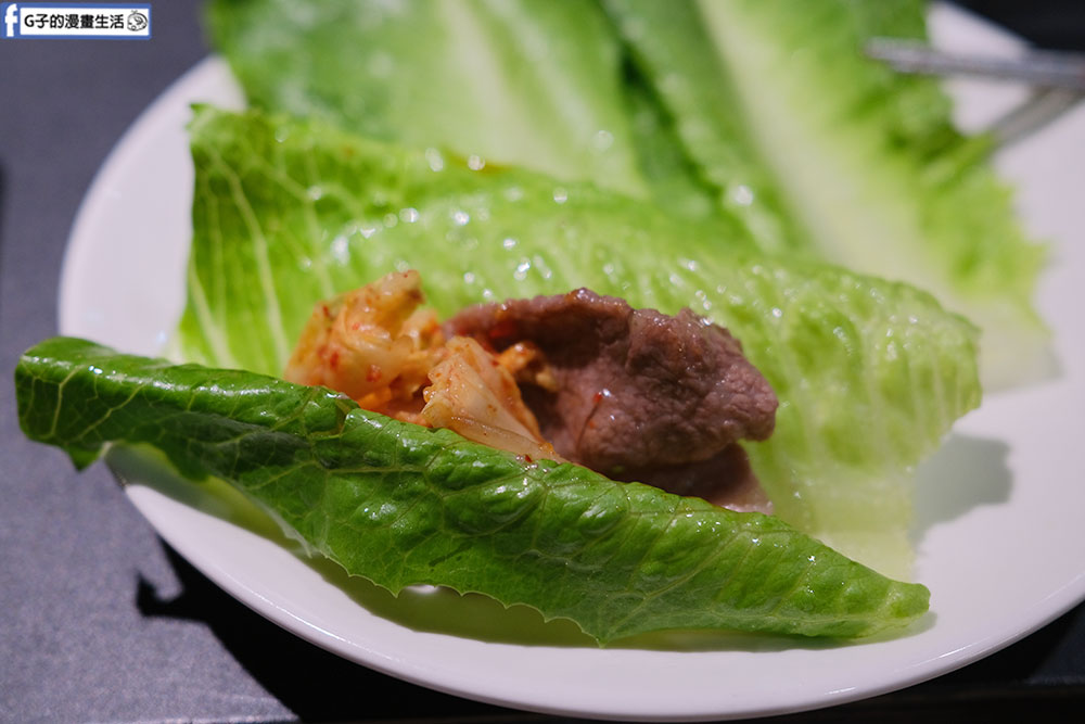 台中燒肉-森森燒肉 台中站前秀泰店,半自助吧吃到飽,甜點比燒肉更出色 @G子的漫畫生活