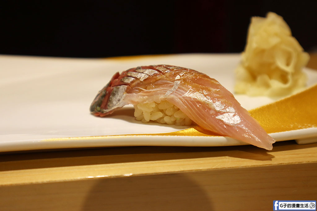 大阪美食無菜單料理推薦-鮨 栞庵やましろYamashiro 北新地,入選米其林美食的高級壽司 @G子的漫畫生活