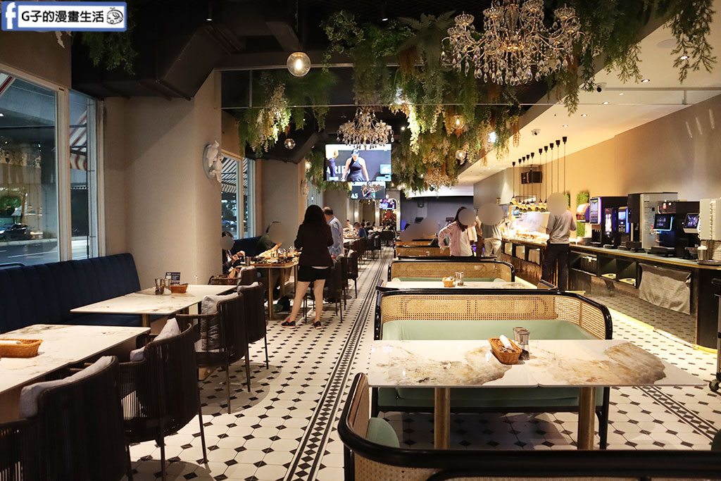 林口芝加哥音樂餐廳-點排餐/牛排享buffet,近林口A9自助餐吃到飽餐廳 @G子的漫畫生活