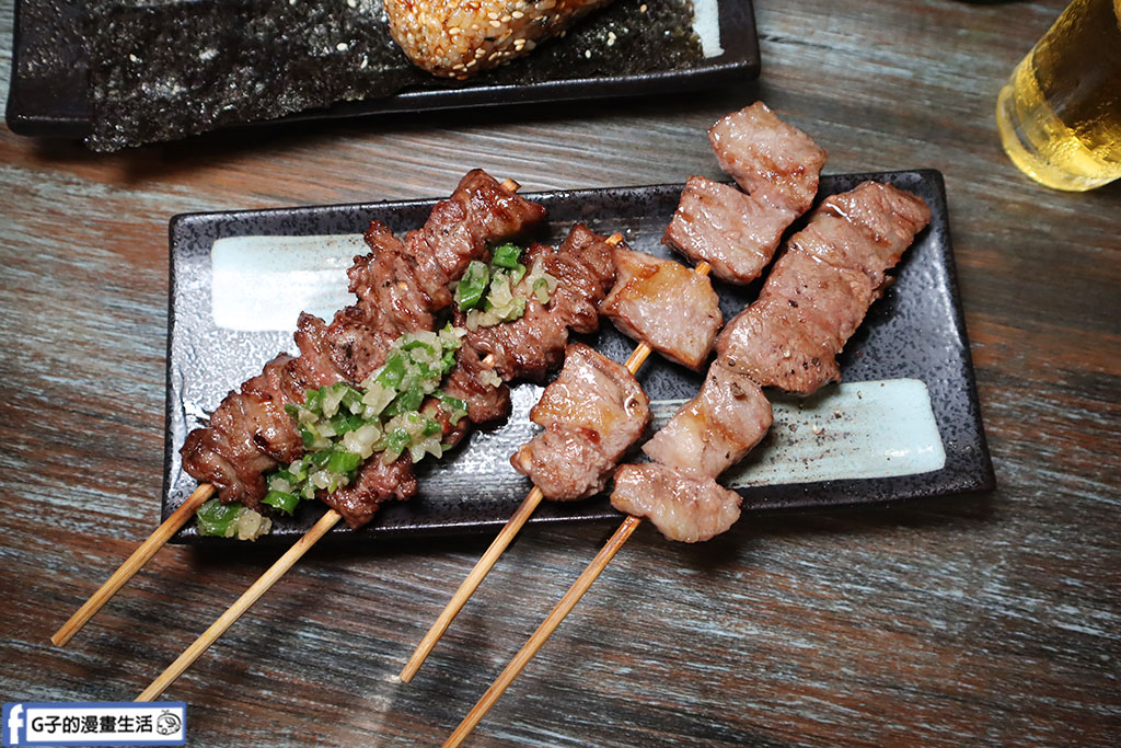 板橋居酒屋-老串角居酒屋 板橋中山店,直火炭燒平價串燒有夠讚,板橋聚餐必吃 @G子的漫畫生活