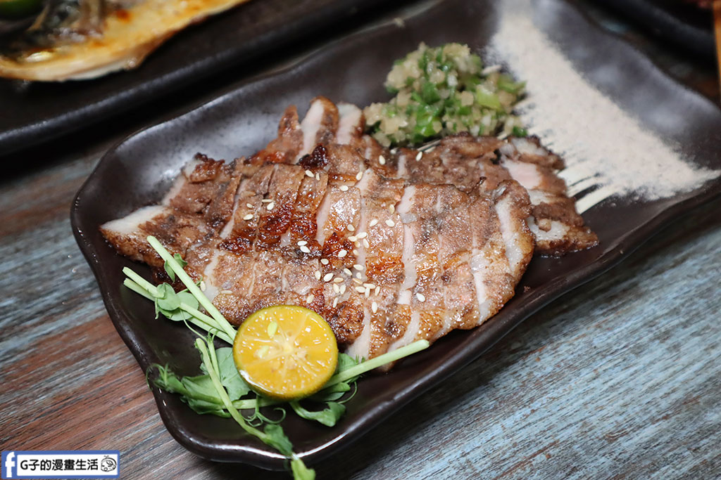 板橋居酒屋-老串角居酒屋 板橋中山店,直火炭燒平價串燒有夠讚,板橋聚餐必吃 @G子的漫畫生活