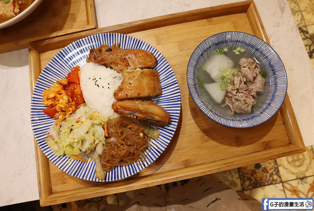 林口三井美食-品嚐悅-林口「最美便當店」比臉大雞排和烤雞腿飯必吃 @G子的漫畫生活