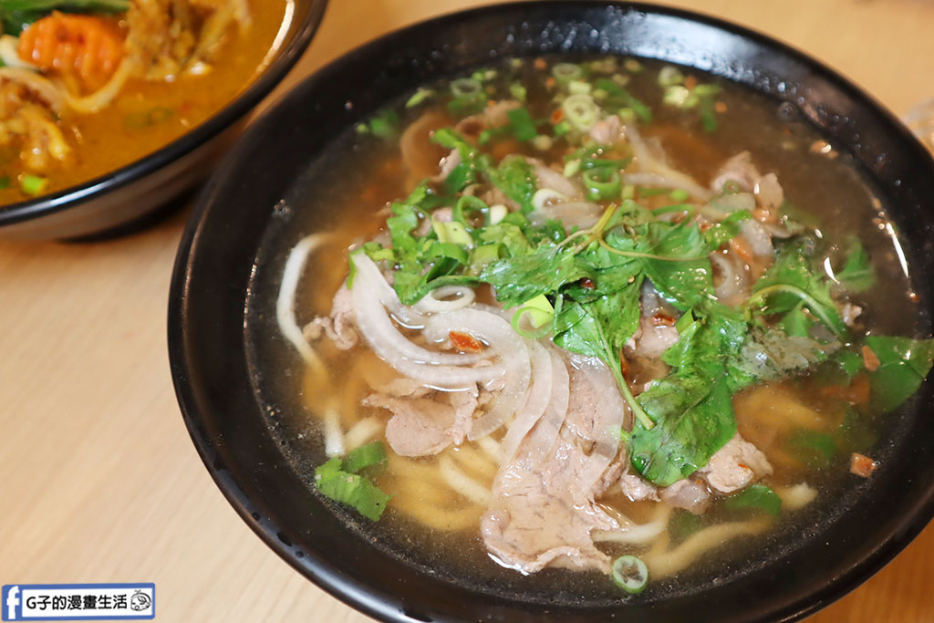 中和美食-越食堂 中和區越南美食,不要只吃越南河粉,越式咖哩雞河粉好吃 @G子的漫畫生活