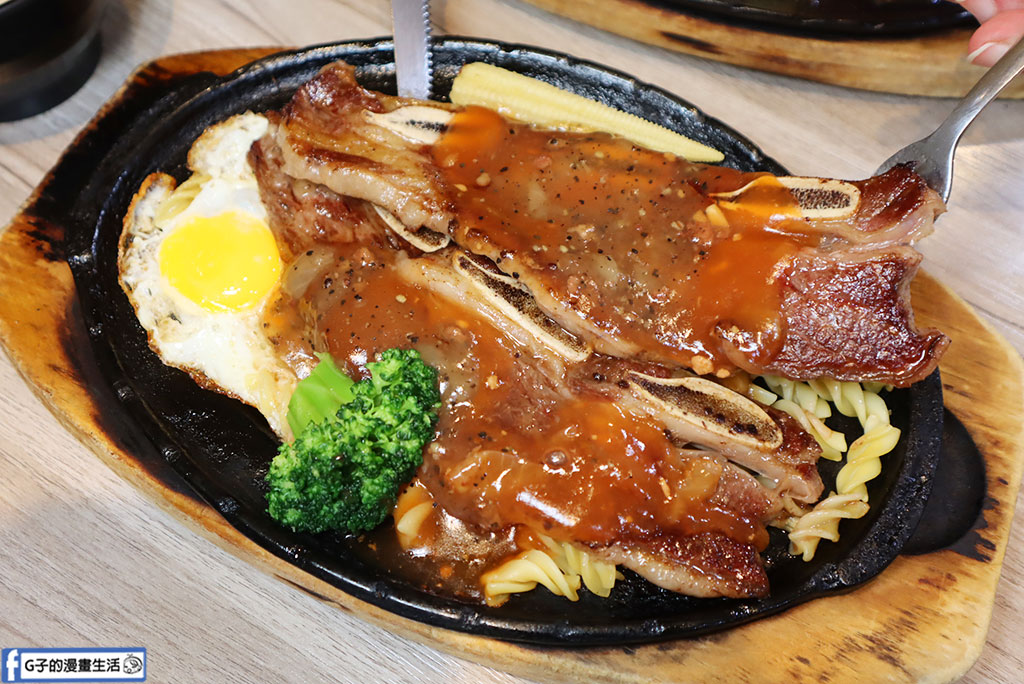 天母牛排-6分熟牛排,晚餐都客滿的平價牛排,德行東路美食 @G子的漫畫生活 天母牛排-6分熟牛排,晚餐都客滿的平價牛排,德行東路美食 @G子的漫畫生活