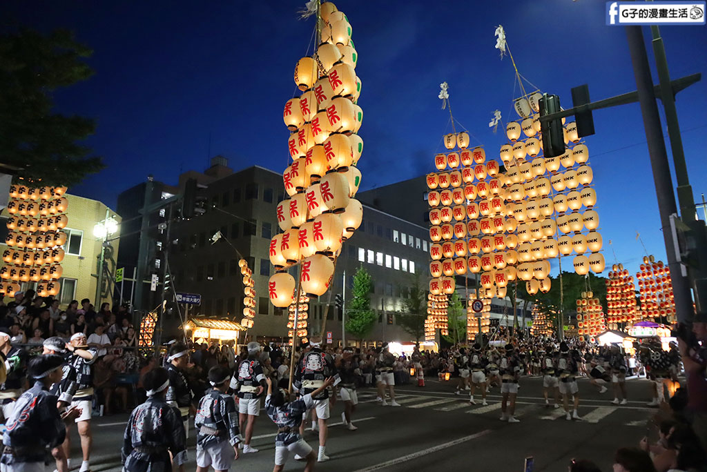【秋田竿燈祭2026攻略】從2025實戰經驗看時間、路線與付費觀覽席預約全指南 @G子的漫畫生活