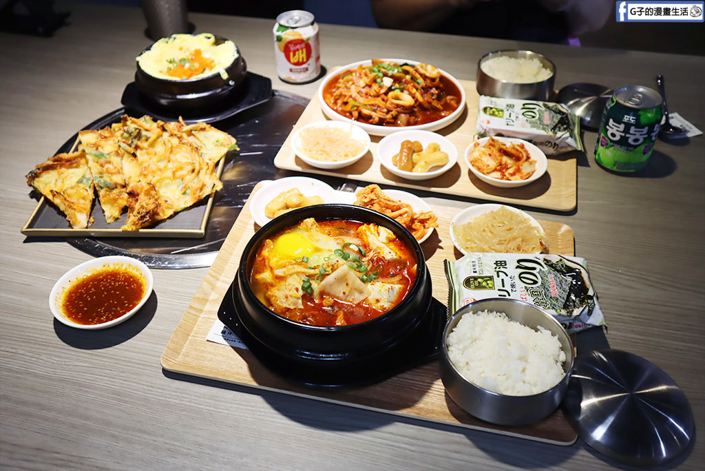【新莊美食】韓癮韓式料理|新開幕平價韓式豆腐鍋、韓式蒸蛋和海鮮煎餅必吃,小菜吃到飽聚餐推薦(捷運新莊站) @G子的漫畫生活 【新莊美食】韓癮韓式料理|新開幕平價韓式豆腐鍋、韓式蒸蛋和海鮮煎餅必吃,小菜吃到飽聚餐推薦(捷運新莊站) @G子的漫畫生活