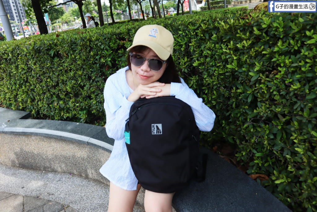 用29個寶特瓶做的後背包【INUK】Eco Primary TOWNY PACK2  潮旅休閒包開箱 @G子的漫畫生活