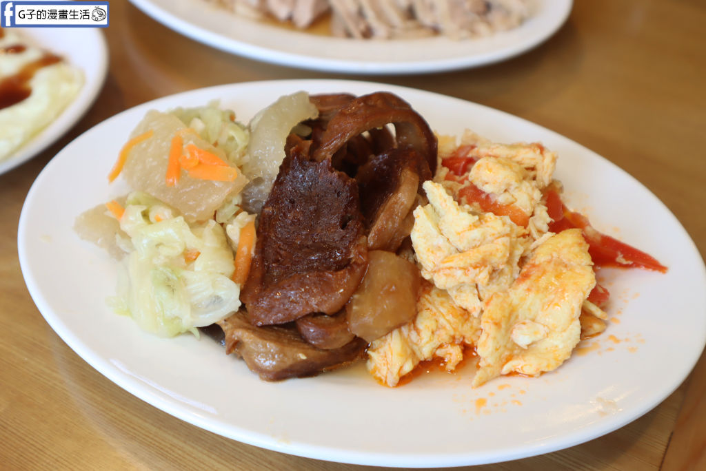 中和美食推薦》獅埜火雞肉飯中原店,新北中和區嘉義火雞肉飯.咖哩牛腩飯與過貓涼菜心得（近捷運中原站） @G子的漫畫生活