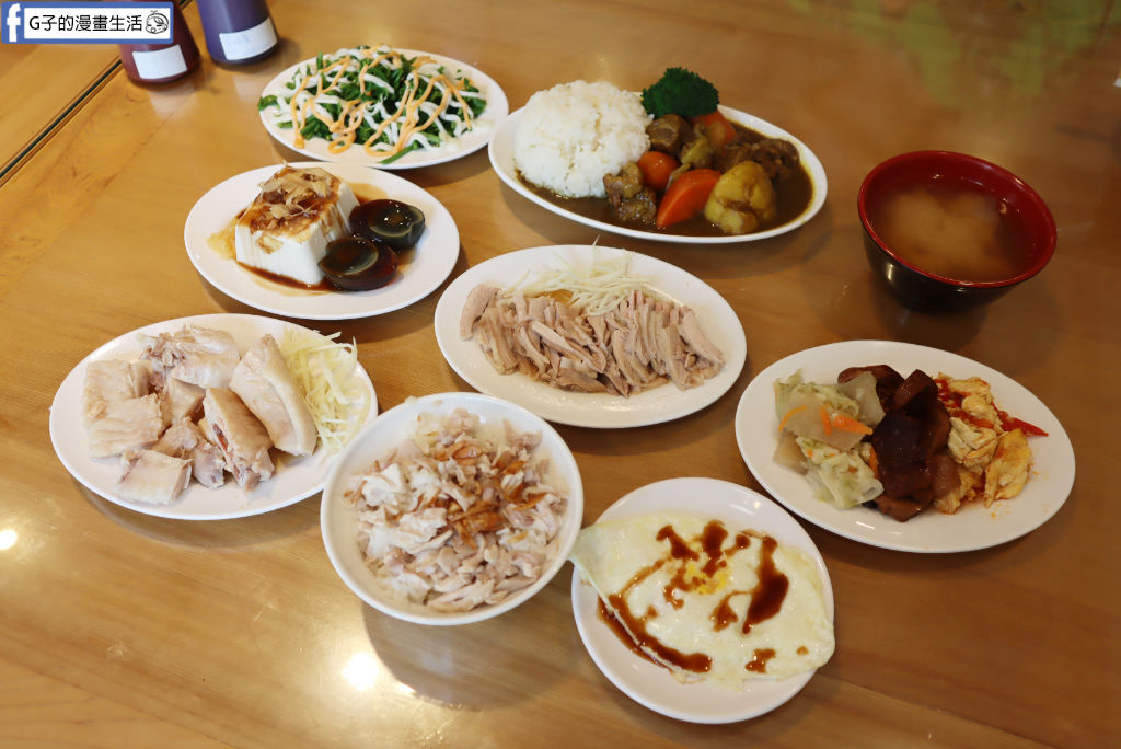 中和美食推薦》獅埜火雞肉飯中原店,新北中和區嘉義火雞肉飯.咖哩牛腩飯與過貓涼菜心得（近捷運中原站） @G子的漫畫生活