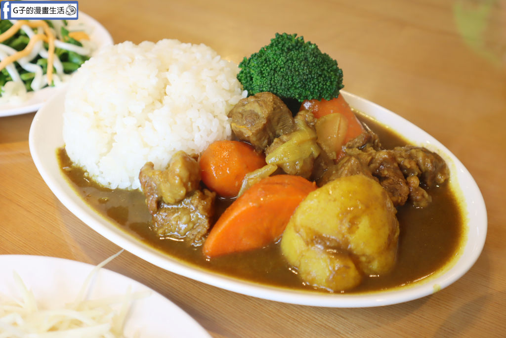 中和美食推薦》獅埜火雞肉飯中原店,新北中和區嘉義火雞肉飯.咖哩牛腩飯與過貓涼菜心得（近捷運中原站） @G子的漫畫生活