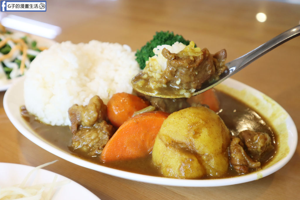 中和美食推薦》獅埜火雞肉飯中原店,新北中和區嘉義火雞肉飯.咖哩牛腩飯與過貓涼菜心得（近捷運中原站） @G子的漫畫生活