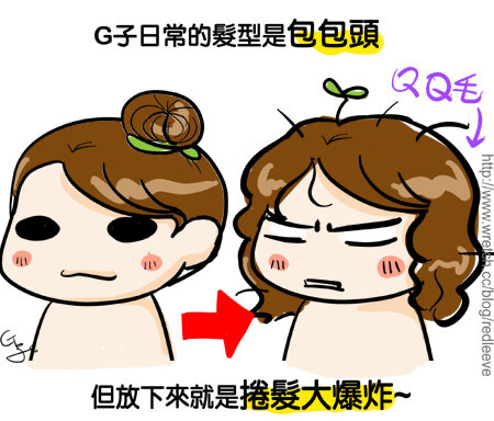 G子漫畫-燙髮要注意!!(之不要誤交損友!!!) @G子的漫畫生活