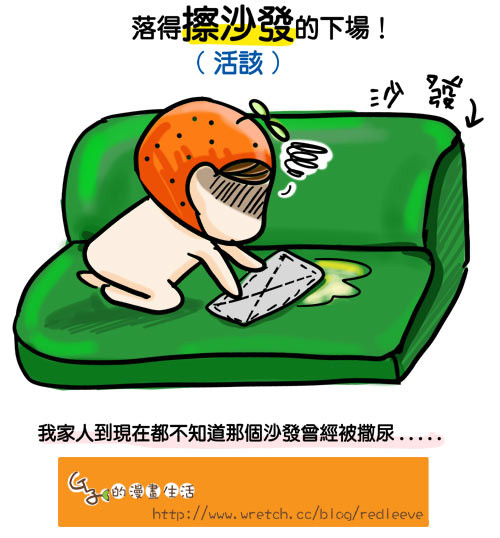 G子漫畫-沙發的過去(真狗真事) @G子的漫畫生活