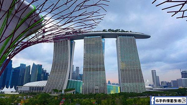 新加坡遊記-自助行第二天白天+濱海灣公園.天空樹.溫室.步道 @G子的漫畫生活