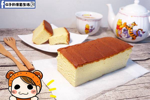 食譜-天然ㄟ尚好蜂蜜蛋糕,只要5種材料(全蛋)教你怎麼切蜂蜜蛋糕 @G子的漫畫生活