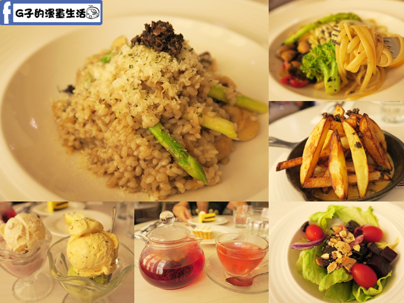 信義安和早餐-Bianco Taipei義大利食材餐廳~白色的餐廳/義式燉飯/食記 @G子的漫畫生活