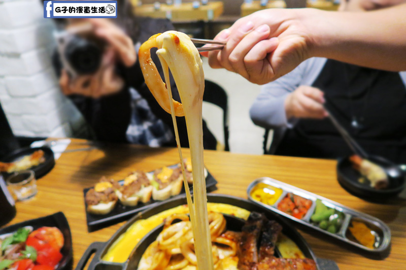 東區-韓國詹姆仕起司豬肋排-韓國排隊美食-起司控的最愛/忠孝敦化/韓式餐廳/韓式料理 @G子的漫畫生活