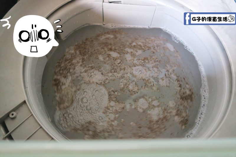 洗衣機髒到像在煮海帶湯~洗衣機清潔劑推薦,日本AIMEDIA艾美迪雅洗衣槽清潔劑開箱心得 @G子的漫畫生活