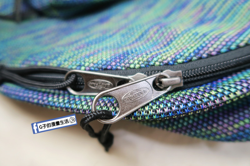 「開箱評價」歐美EASTPAK後背包- Padded Pak&#8217;r經典後背包,大容量輕巧包包,Knitted Color編織色彩 @G子的漫畫生活