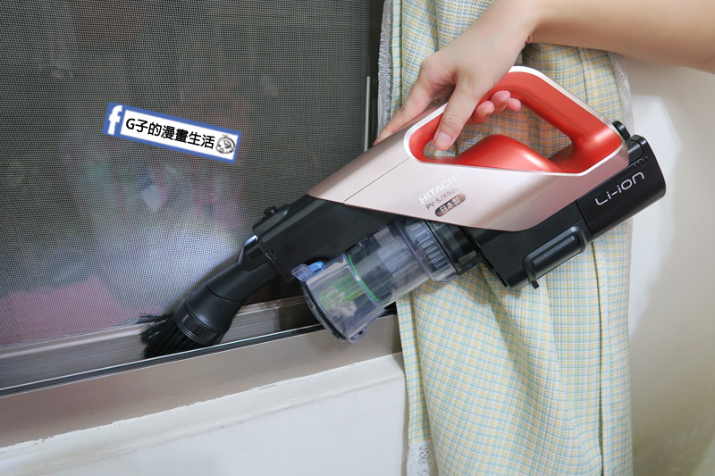 開箱實測-HITACHI日立 無線吸塵器PVSJX920T,女生最適合的日系手持吸塵器~小家電.運轉音小 @G子的漫畫生活