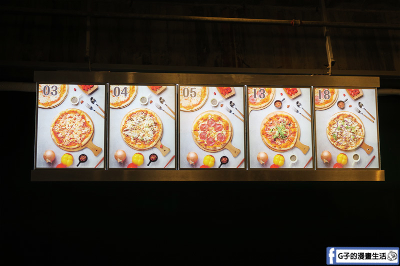 (已歇業)捷運中山站美食-La Bocca義式手作披薩,台北Pizza推薦-正宗義大利披薩童叟無欺的美味,大推波隆那肉醬口味,扎實餅皮更有飽足感! @G子的漫畫生活
