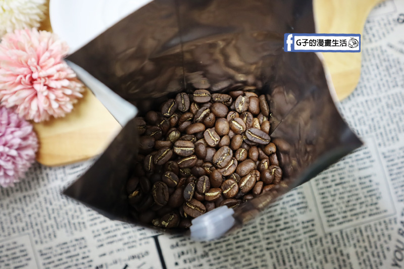 高雄咖啡豆專賣-誰不愛咖啡 WDL Coffee,自家烘培咖啡豆.濾掛咖啡,宅配開箱 @G子的漫畫生活