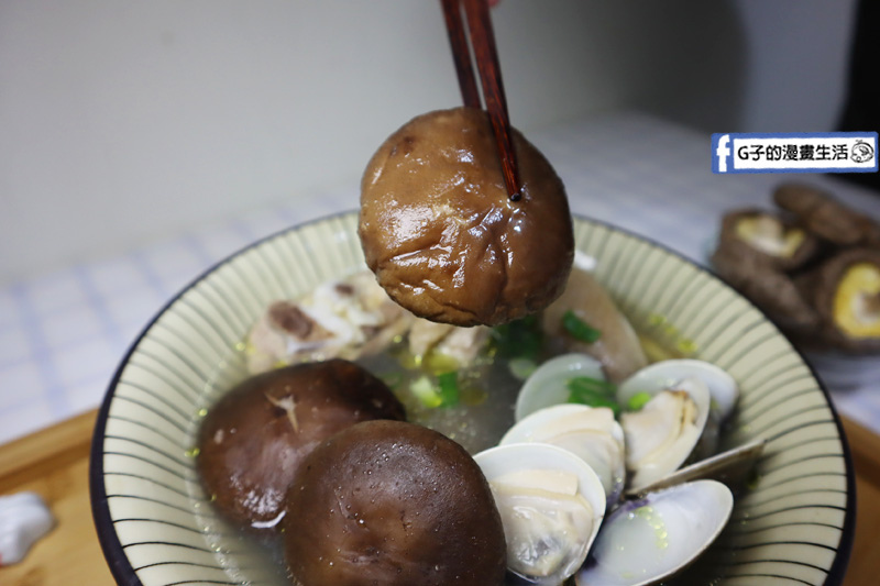 香菇禮盒-幸沅菇,南投埔里季節限定香菇,台灣在地小農冬菇.香菇蛤蜊雞湯食譜 @G子的漫畫生活