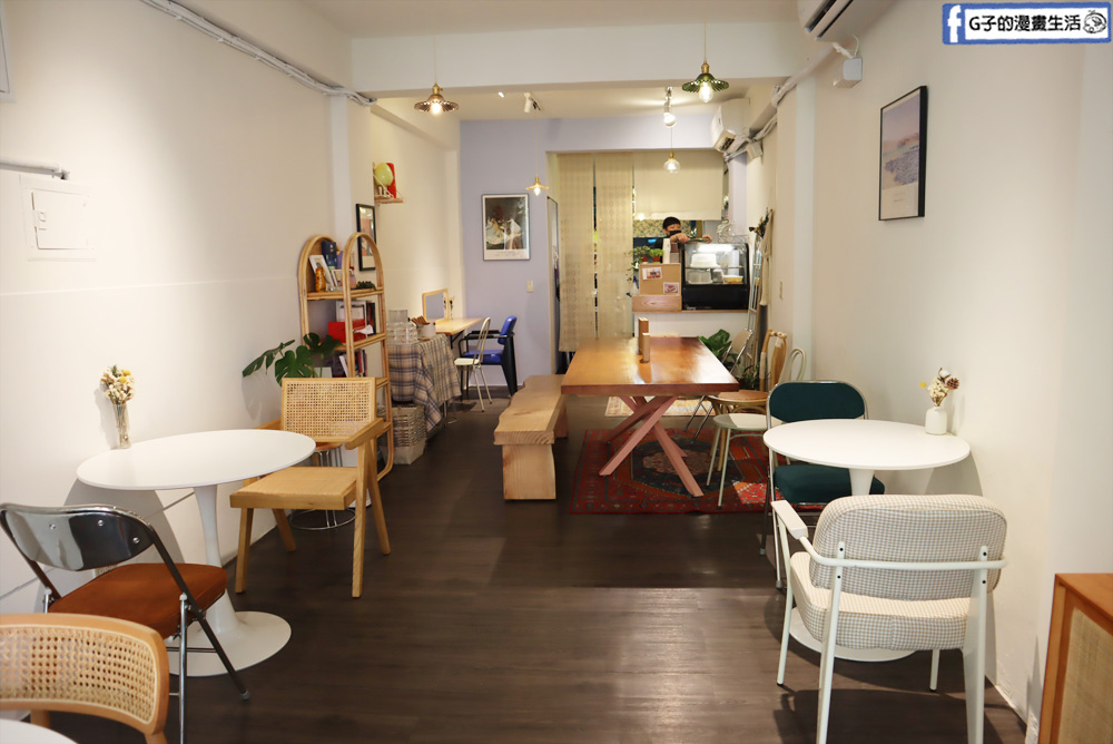 (已歇業)公館不限時咖啡廳/超隱密巷弄咖啡廳-Moody Belly 韓系咖啡廳推薦.菜單MENU @G子的漫畫生活