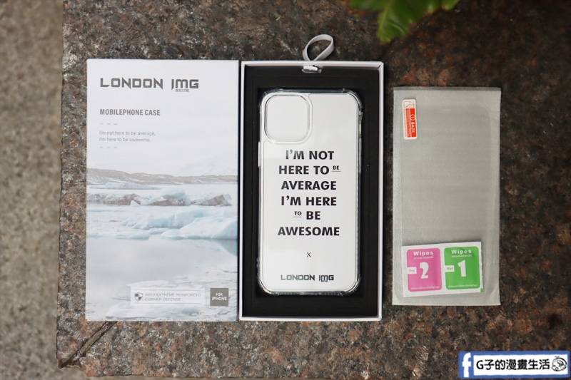 iPhone 手機殼推薦-倫敦印象-極地冰岩殼,有如拿裸機的手感 @G子的漫畫生活