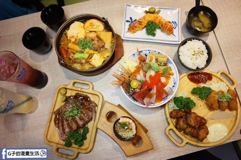 永和 日本料理-千壽司,永安市場站巷弄平價生魚片丼飯,2022菜單MENU更新 @G子的漫畫生活