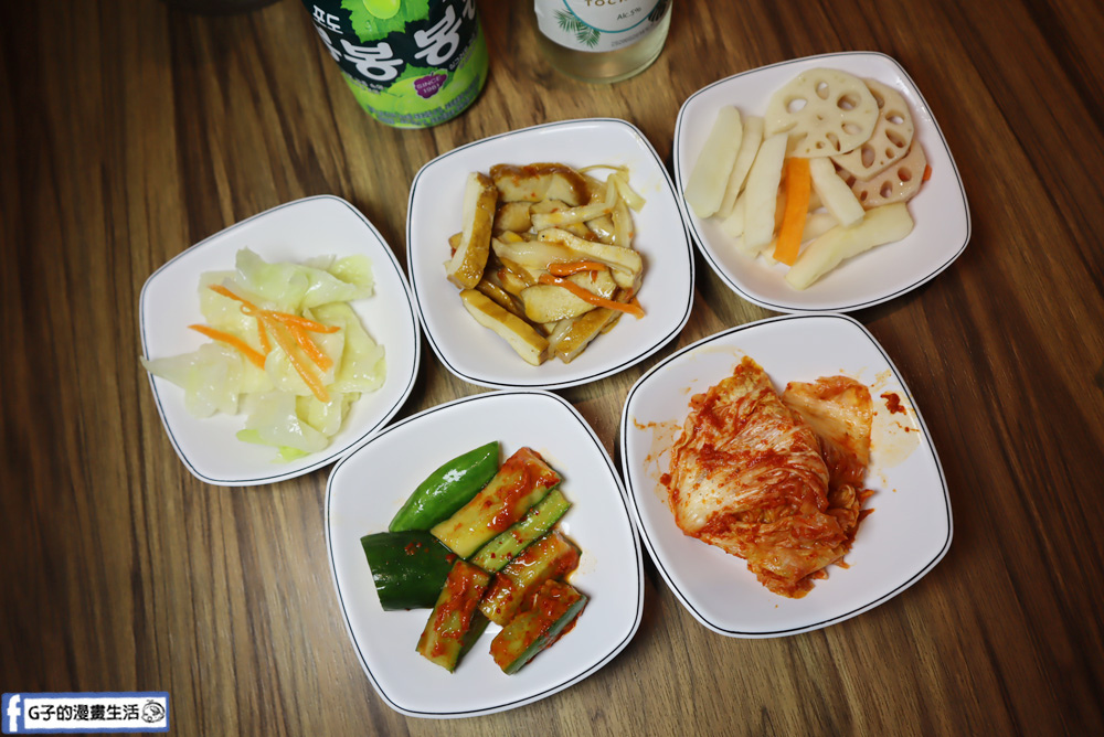 木柵韓式料理-弘大1號出口,20幾道韓式小菜吃到飽,起司海鮮春川炒雞超下飯 @G子的漫畫生活