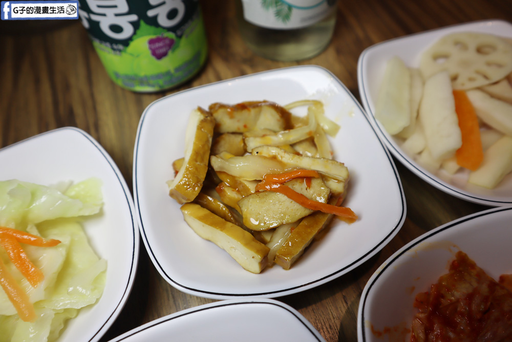 木柵韓式料理-弘大1號出口,20幾道韓式小菜吃到飽,起司海鮮春川炒雞超下飯 @G子的漫畫生活