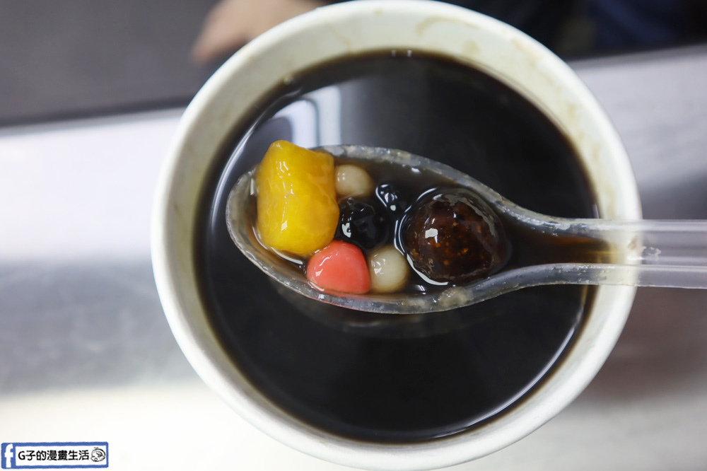 永和美食-保平52黑糖米苔目粉粿冰/熱甜湯,燒仙草.紅豆湯必吃! @G子的漫畫生活