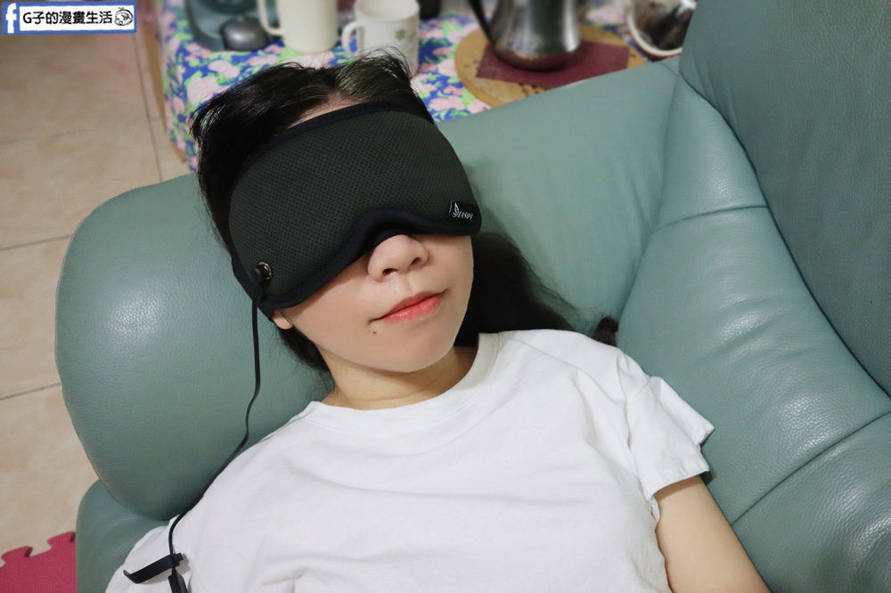 開箱-伊亞索 3D熱膚眼罩,重度3C控必備熱敷眼睛,接睫毛也能用!台灣製MIT眼罩 @G子的漫畫生活